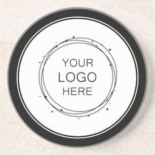 Custom Colour Promotional Business Logo Branded Coaster