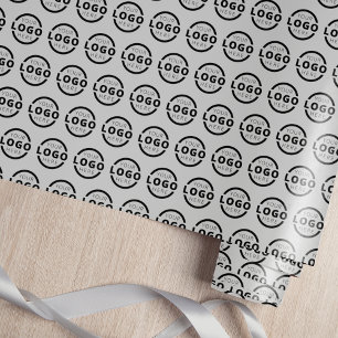 Custom Colour Promotional Business Logo Branded Wrapping Paper