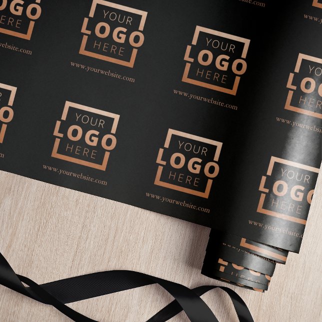 Custom Colour Promotional Business Logo Branded Wrapping Paper (Creator Uploaded)