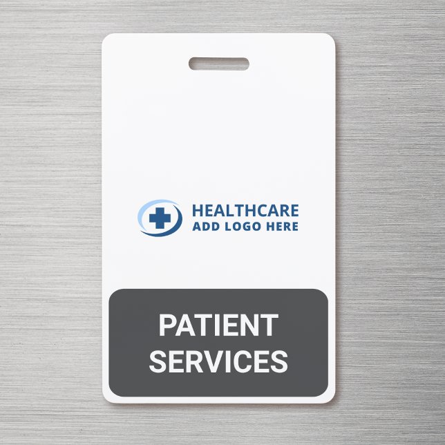 Custom Colour Reception Patient Services Companion Badge (Creator Uploaded)