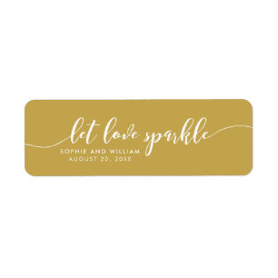 Custom Colour Relax Script Let love Sparkle Weddin