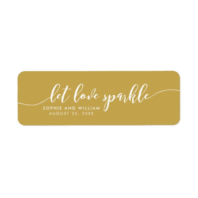 Custom Colour Relax Script Let love Sparkle Weddin (Front)