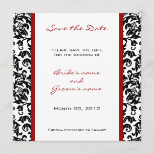 Custom Colour Save the Date cards