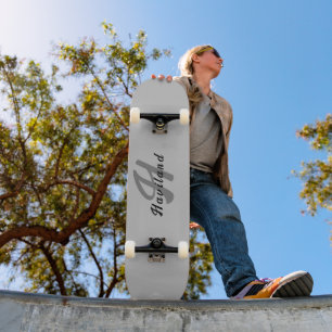 Custom Colour Skateboard with Name HAMbyWG