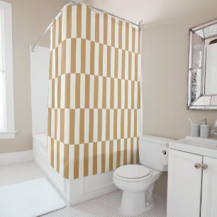 Custom Colour Stripe Mid Century Chequerboard Ochr