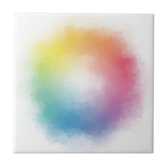 Custom Colourful Abstract Elegant Template Modern Tile (Front)