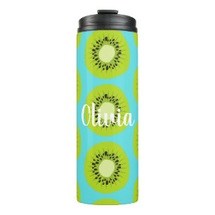 Custom Colourful Fruit Print Thermal Tumbler