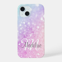 Custom Colourful Glitter Iridescent Elegant