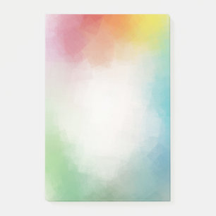 Custom Colourful Modern Abstract Art Blank Templat Post-it Notes