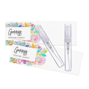 Custom Colourful Perfume Tester Mini Business Card