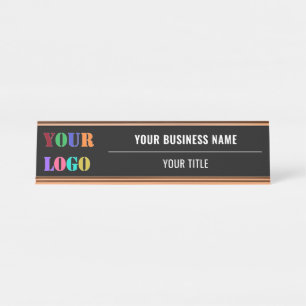 Custom Colours and Font Your Own Design Name Plate