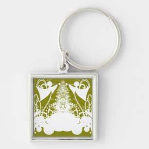 Custom Colours Angels Announcing Jesus' Birth Keychain