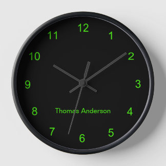 Custom Colours Wall Clock