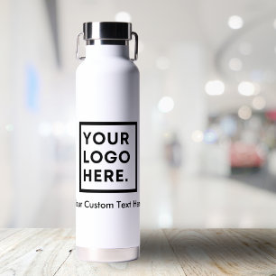 Custom Company Add Text Logo Personalized Water Bottle
