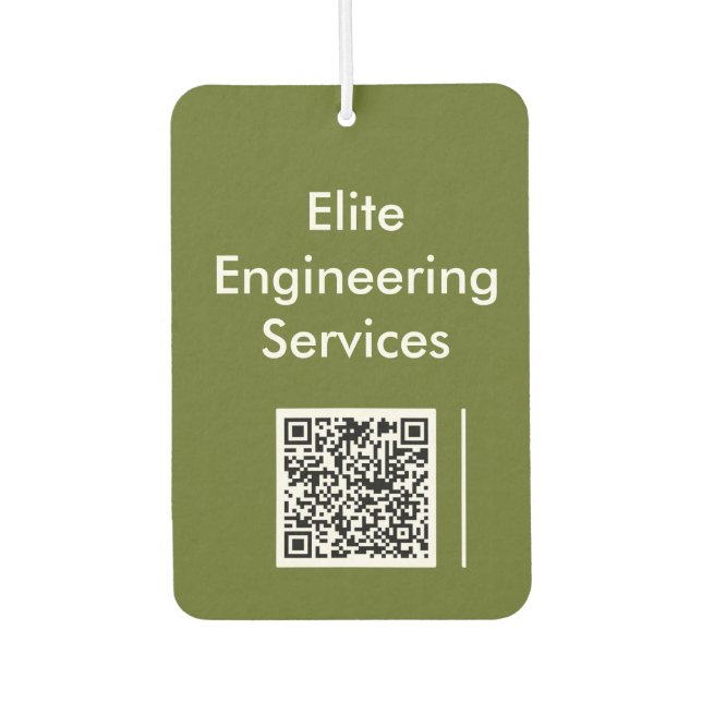 Custom Company Air Freshener (Front)