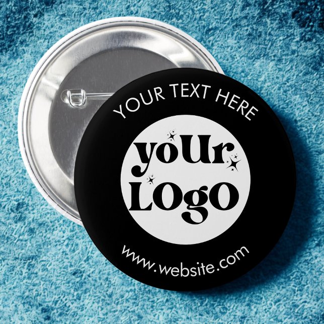 Custom Company Branded Business Logo 2 Inch Round Button (Creator Uploaded)