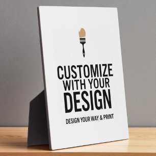 Custom Company Branded Personalized Minimalist  Plaque