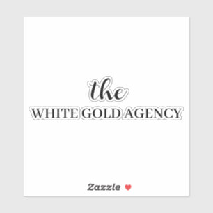 Custom Company Branding Business Name Sticker
