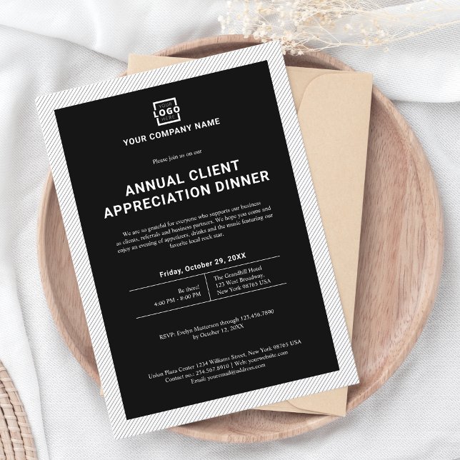 Custom Company Business Corporate Event Party Invitation (Creator Uploaded)