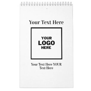 Custom Company Business Logo Branded Professional  Calendar