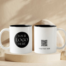 Custom Company Business Logo Branded QR Code