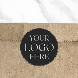 Custom Company Business Logo Branded Seal Sticker