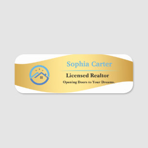 Custom Company Business Logo Employee Magnetic Nam Name Tag
