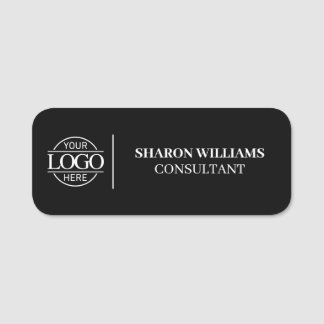 Custom Company Business Logo Employee Magnetic Name Tag