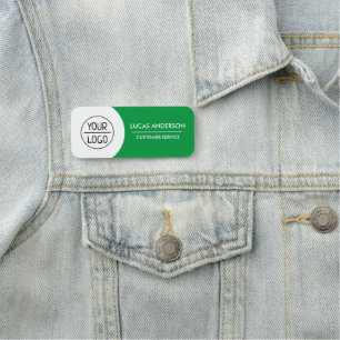 Custom Company Business Logo Employee Magnetic  Name Tag