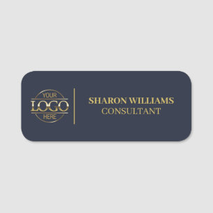 Custom Company Business Logo Employee Magnetic Name Tag