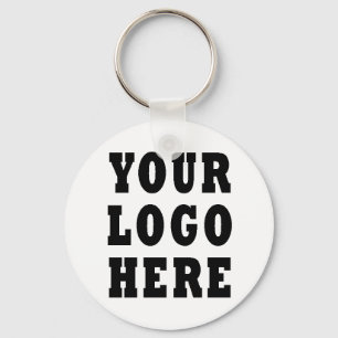Custom Company Business Logo Keychain