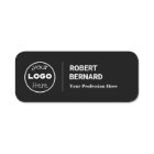 custom company business logo Modern black & white