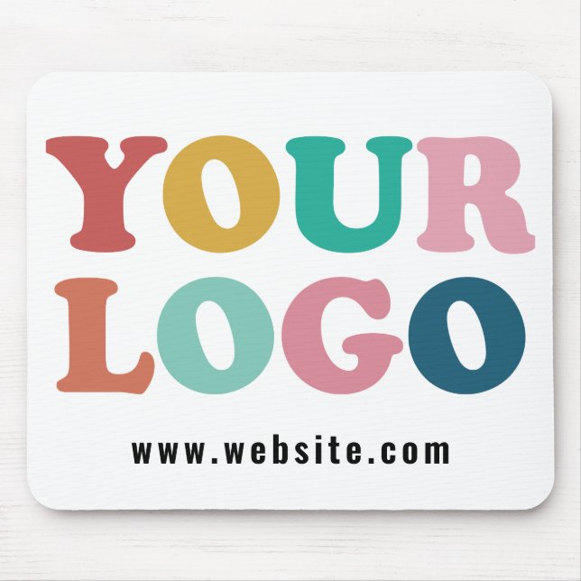 Custom Company Business Logo Mouse Pad (Front)