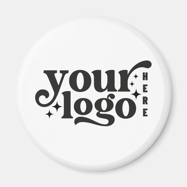 Custom Company Business Logo Personalized Fridge Magnet (Front)