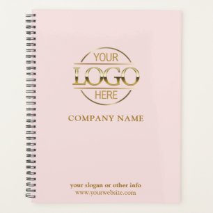 Custom Company Business Logo Promotional Branding Planner