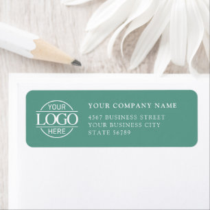 Custom Company Business Logo Return Address