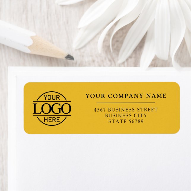 Custom Company Business Logo Return Address (Insitu)