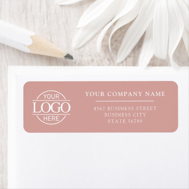 Custom Company Business Logo Return Address (Insitu)