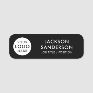 Custom Company Business Logo Staff Employee Name Tag