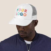 Custom Company Business Logo  Trucker Hat (In Situ)