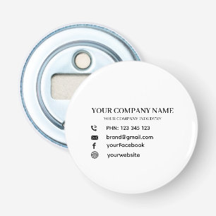 Custom Company Business Promotional Branding  Bottle Opener
