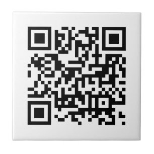 Custom Company Business QR Code Template Small Tile