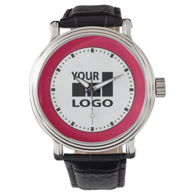 Custom Company Colour and Logo Watches (Front)