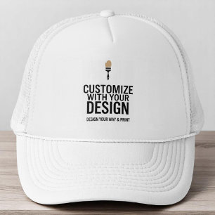 Custom Company Customizable Blank Promotional  Trucker Hat