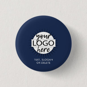 Custom Company Logo 1 Inch Round Button