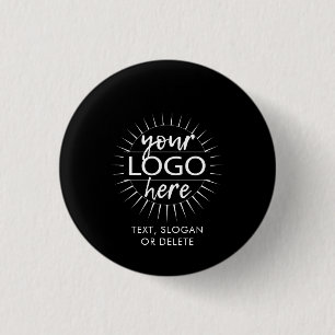 Custom Company Logo 1 Inch Round Button