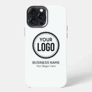 Custom Company Logo And Slogan With Promotional iPhone 13 Pro Max Case