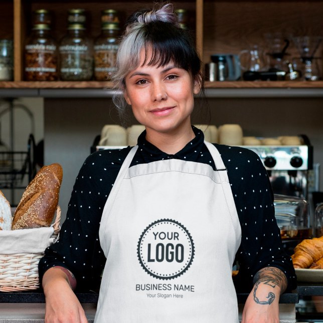 Custom Company Logo And Slogan With Promotional Standard Apron (Creator Uploaded)