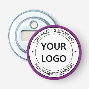 Custom Company Logo and Text Bottle Opener