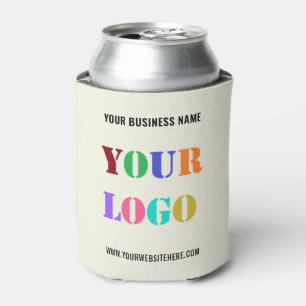 Custom Company Logo and Text Can Cooler Your Colou